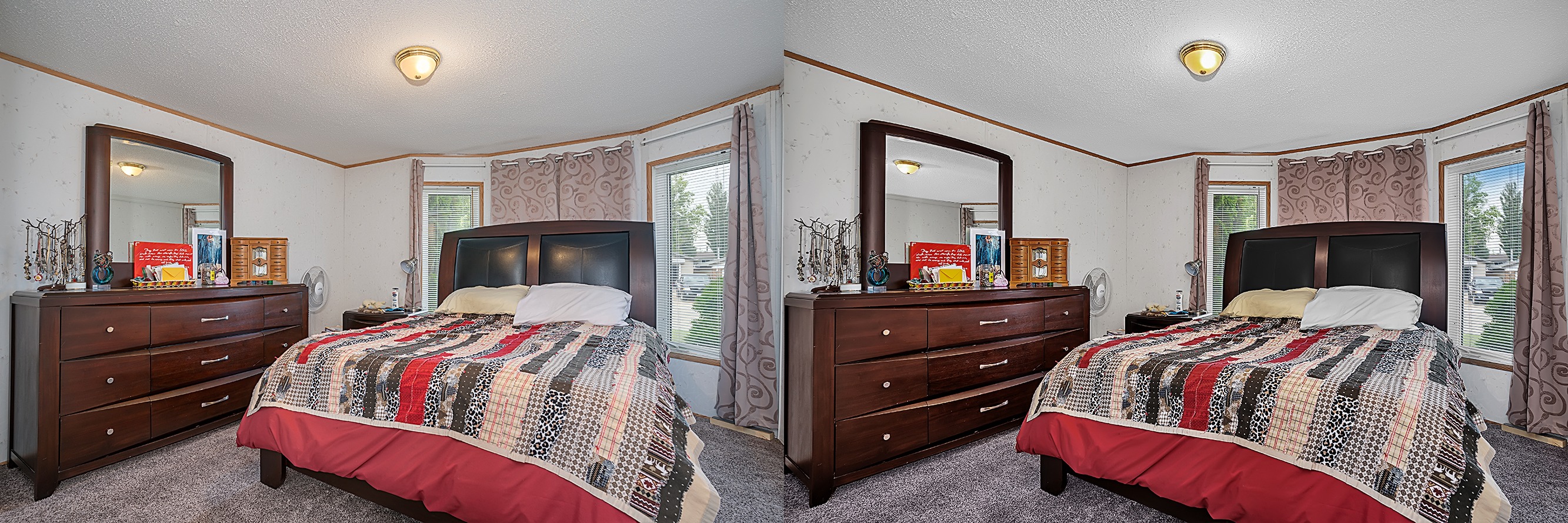 Virtual Staging – before and after