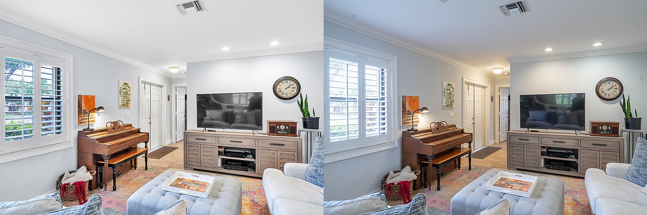 Virtual Staging – before and after