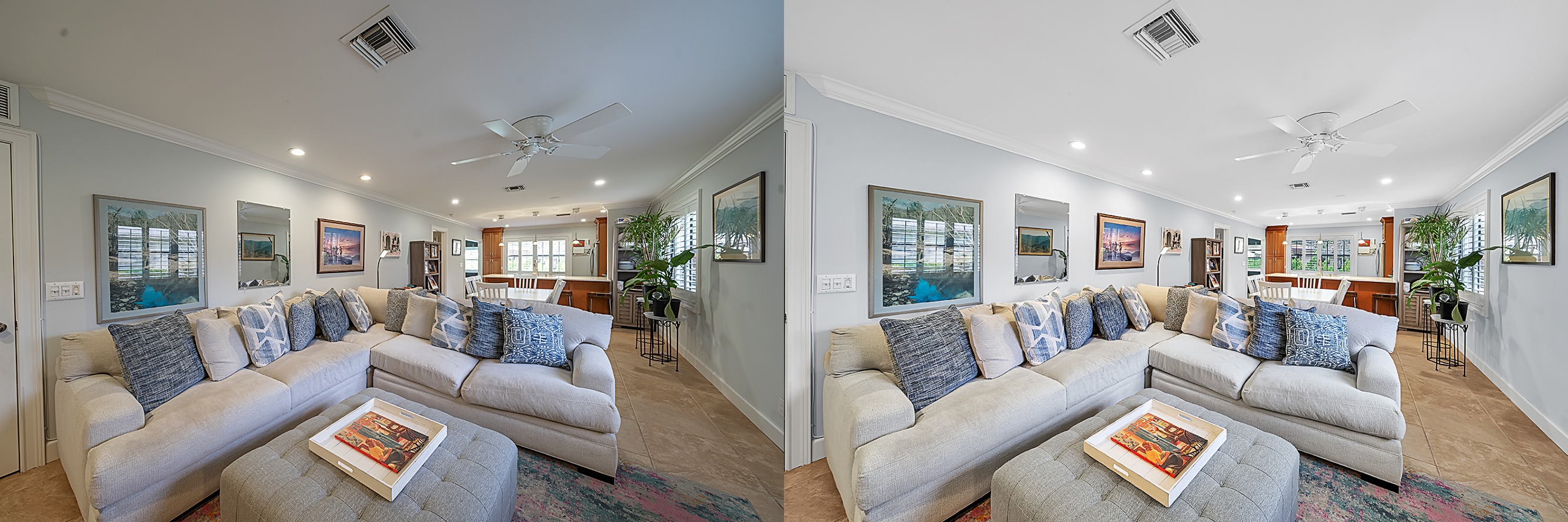 Virtual Staging – before and after