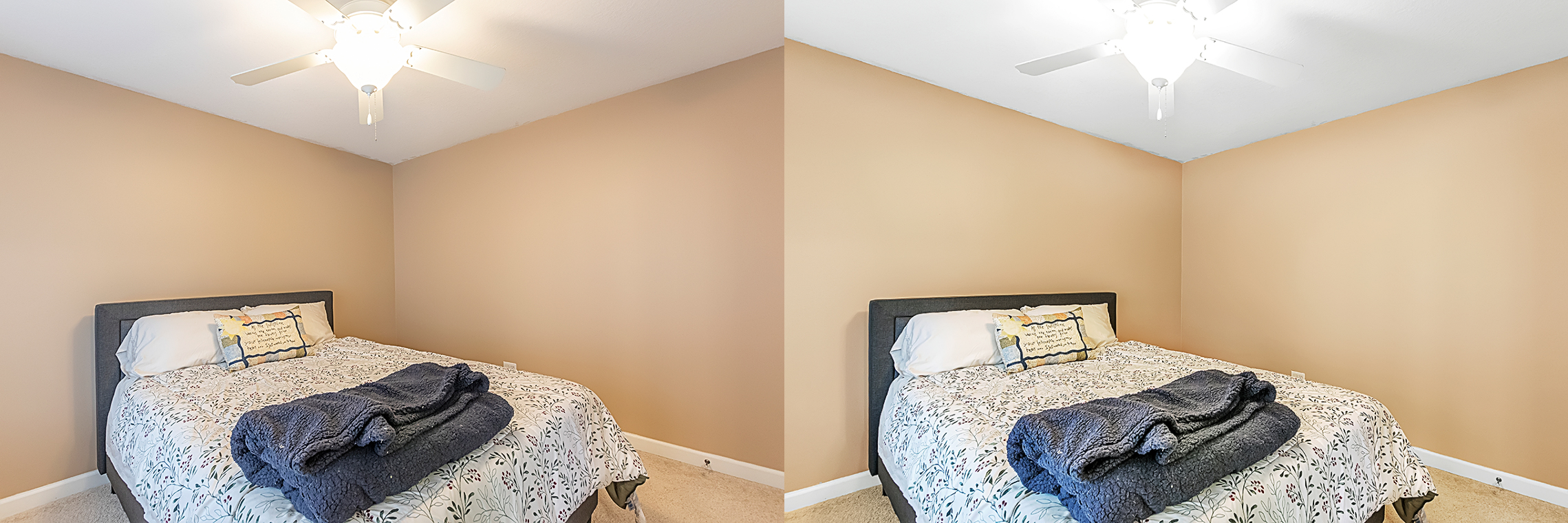 Virtual Staging – before and after