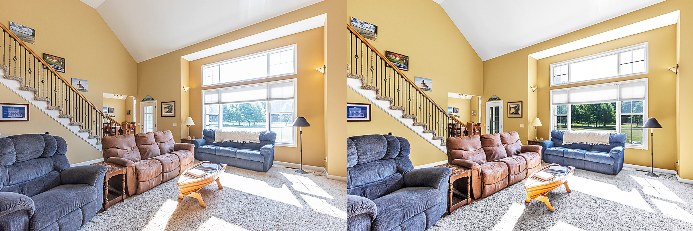 Virtual Staging – before and after